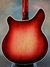 Aug 1964 Rickenbacker 365/6 Mod, Fireglo: Body - Rear
