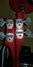 Rickenbacker 4001/4 , Burgundy: Headstock - Rear