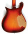Jan 1966 Rickenbacker 450/6 , Fireglo: Body - Rear