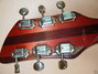 Rickenbacker 381/6 V69, Fireglo: Headstock - Rear