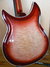 Rickenbacker 381/6 V69, Fireglo: Body - Rear