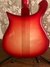 Aug 2014 Rickenbacker 620/6 , Fireglo: Body - Rear