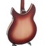 Aug 1996 Rickenbacker 360/12 V64, Fireglo: Body - Rear