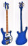 Rickenbacker 4001/4 Mod, Azureglo: Full Instrument - Front