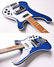 Rickenbacker 4001/4 Mod, Azureglo: Close up - Free