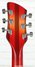 Rickenbacker 360/6 , Fireglo: Headstock - Rear