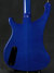 Rickenbacker 4004/4 Cii, Trans Blue: Body - Rear