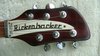 Aug 1981 Rickenbacker 360/6 , Burgundy: Headstock