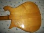 Feb 1966 Rickenbacker 450/12 Mod, Natural: Body - Rear