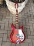 Rickenbacker 381/6 Mod, Fireglo: Full Instrument - Front