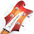 Rickenbacker 4003/4 , Fireglo: Headstock