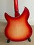 Apr 2015 Rickenbacker 1993/12 Plus, Fireglo: Body - Rear