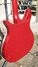 Rickenbacker 320/6 PW Refin, Ruby: Body - Rear