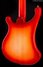 Oct 2018 Rickenbacker 4003/5 S, Fireglo: Body - Rear