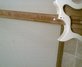Rickenbacker 800/6 Combo, White: Neck - Rear