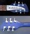 Rickenbacker 330/6 , Midnightblue: Headstock