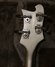 Rickenbacker 4003/4 , Noir: Headstock - Rear