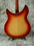 Jun 1989 Rickenbacker 360/12 V64, Fireglo: Body - Rear