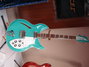 Rickenbacker 381/6 V69, Sea Green: Full Instrument - Front