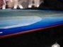 Rickenbacker 330/6 , Blueburst: Neck - Rear