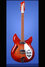 Rickenbacker 381/6 , Fireglo: Full Instrument - Front