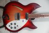 Rickenbacker 330/6 , Fireglo: Body - Front