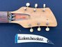 Rickenbacker 425/6 Mod, Stripped to wood: Headstock - Rear