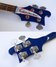 Rickenbacker 4001/4 Mod, Azureglo: Headstock