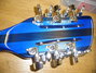 Rickenbacker 360/12 , Blueburst: Headstock - Rear