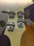 Rickenbacker 4001/4 BT, White: Headstock - Rear