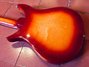 Jan 1991 Rickenbacker 350/6 Liverpool, Fireglo: Body - Rear