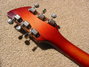 Dec 1959 Rickenbacker 450/6 Combo, Fireglo: Headstock - Rear