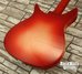 Rickenbacker 1996/6 f hole, Amber Fireglo: Body - Rear