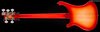 Rickenbacker 4003/5 S, Fireglo: Full Instrument - Rear