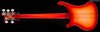 Rickenbacker 4003/5 S, Fireglo: Full Instrument - Rear