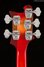 Rickenbacker 4003/5 S, Fireglo: Headstock - Rear