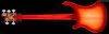 Rickenbacker 4003/5 S, Fireglo: Full Instrument - Rear