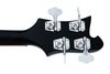 Rickenbacker 4003/4 S, Matte Black: Headstock - Rear