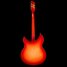 Rickenbacker 330/6 , Fireglo: Full Instrument - Rear