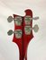 Rickenbacker 4001/4 , Burgundy: Headstock - Rear