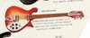 Rickenbacker 610/12 SPC, Fireglo: Neck - Rear