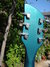 Rickenbacker 360/6 , Turquoise: Headstock - Rear