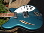 Rickenbacker 360/6 , Turquoise: Body - Front