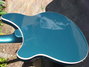 Apr 1996 Rickenbacker 360/6 , Turquoise: Body - Rear