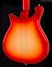 May 2018 Rickenbacker 620/6 , Fireglo: Body - Rear