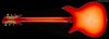Rickenbacker 350/6 V63, Fireglo: Full Instrument - Rear
