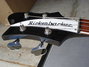 Apr 2008 Rickenbacker 4003(LH)/4 , Jetglo: Headstock