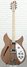 Rickenbacker 330/6 , Natural Walnut: Full Instrument - Front