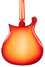 Oct 2015 Rickenbacker 660/12 , Fireglo: Body - Rear