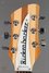 Rickenbacker 360/6 , Mapleglo: Headstock